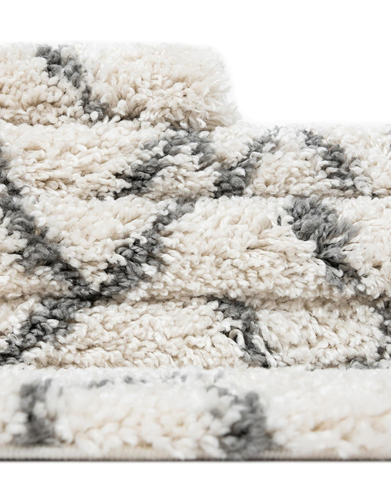 Casablanca Comfort Collection Area Rug -  Fez Rectangle Pure Ivory  lifestyle 32