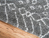 Casablanca Comfort Collection Area Rug -  Fez Rectangle Gray  lifestyle 44