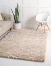 Casablanca Comfort Collection Area Rug -  Fez Rectangle Taupe  lifestyle 5