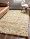 Casablanca Comfort Collection Area Rug -  Fez Rectangle Yellow  lifestyle 7