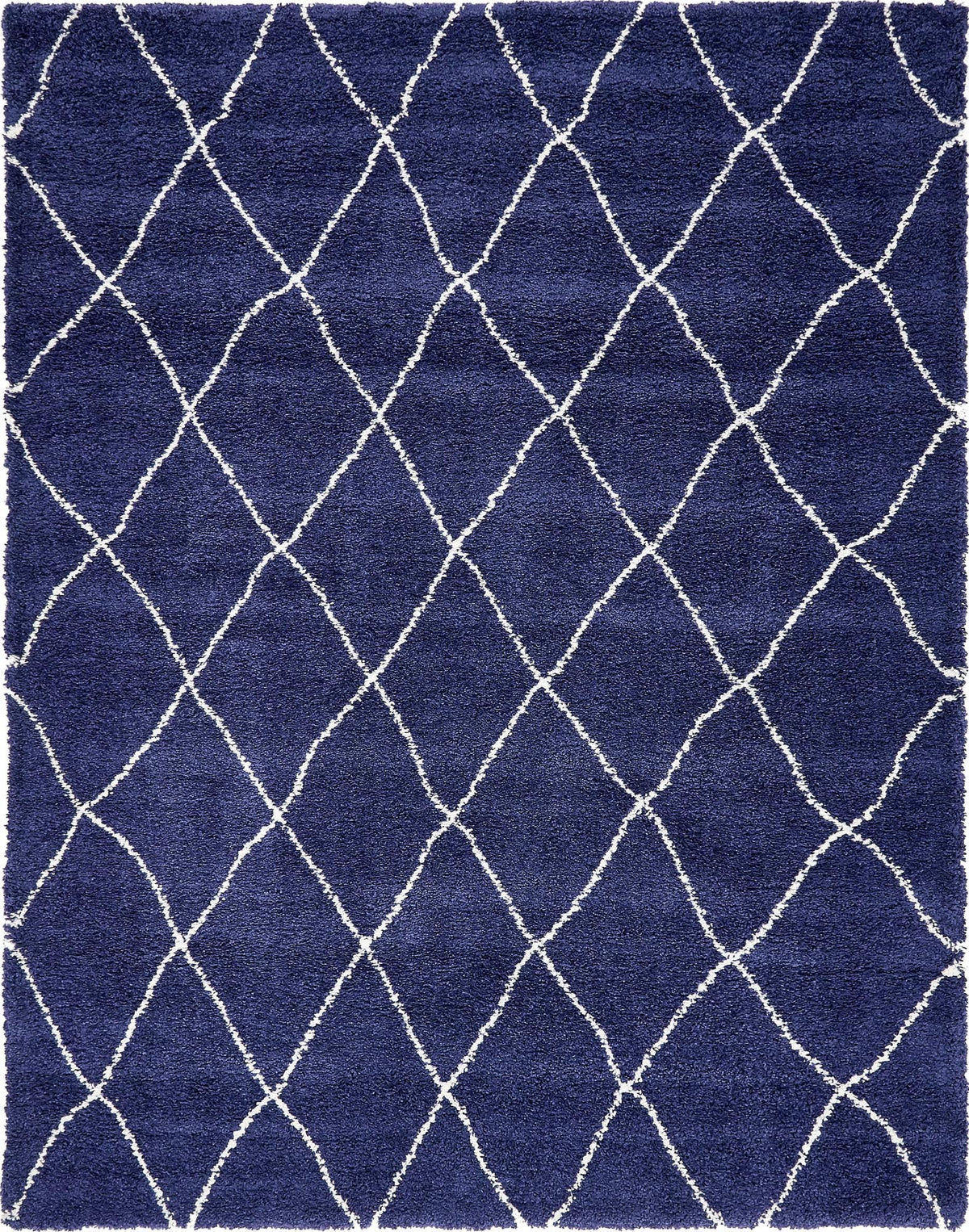 Casablanca Comfort Collection Area Rug -  Tangier Rectangle Navy Blue  lifestyle 3