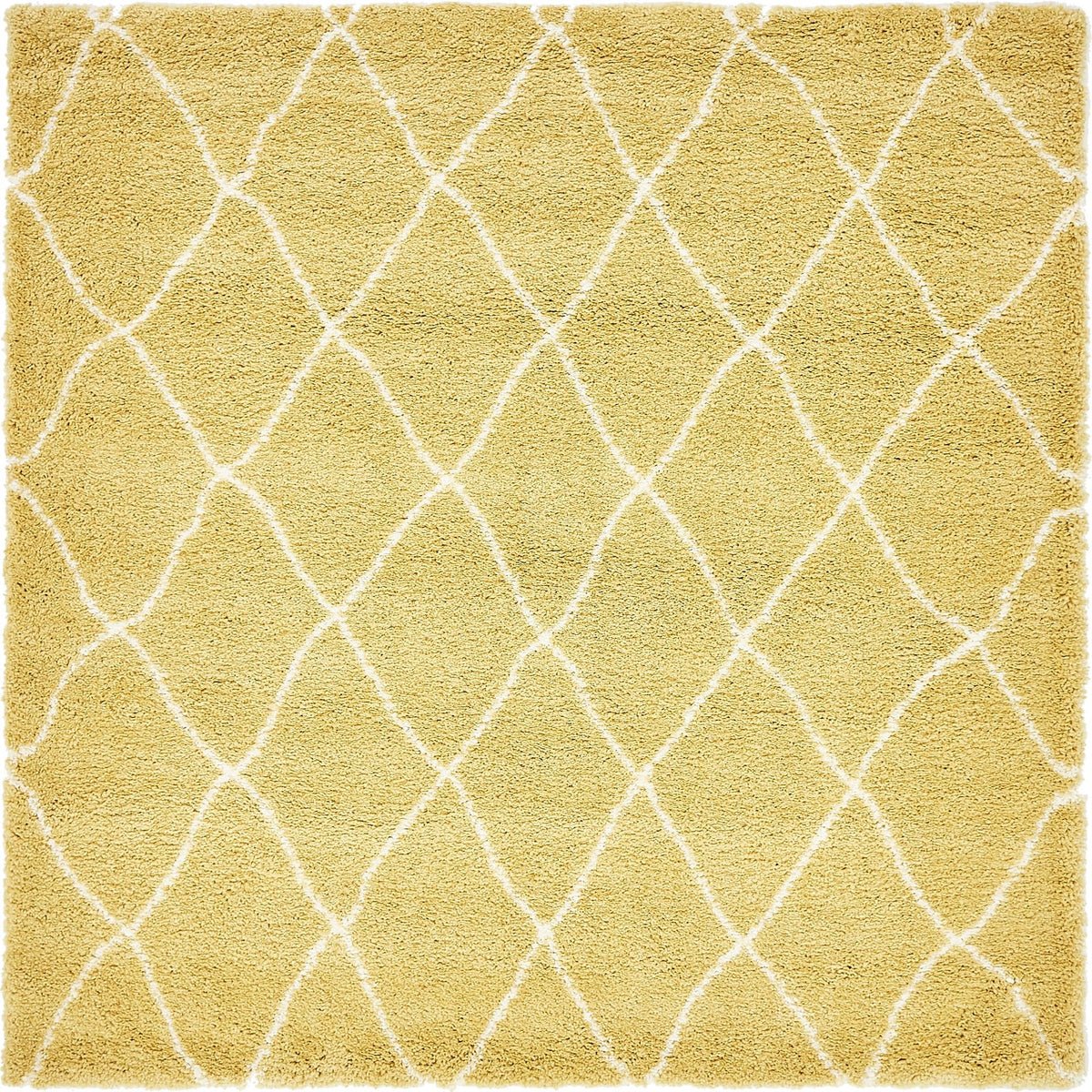 Casablanca Comfort Collection Area Rug -  Tangier Square Yellow  lifestyle 51