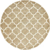 Casablanca Comfort Collection Area Rug -  Atlas Round Taupe  lifestyle 53