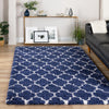 Casablanca Comfort Collection Area Rug -  Atlas Rectangle Navy Blue  lifestyle 52