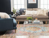 Caribbean Breeze Collection Area Rug -  Vieques Rectangle Light Blue  lifestyle 16