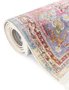 Caribbean Breeze Collection Area Rug -  Vieques Rectangle Light Blue  lifestyle 26