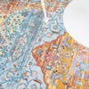 Caribbean Breeze Collection Area Rug -  Vieques Round Light Blue  lifestyle 66