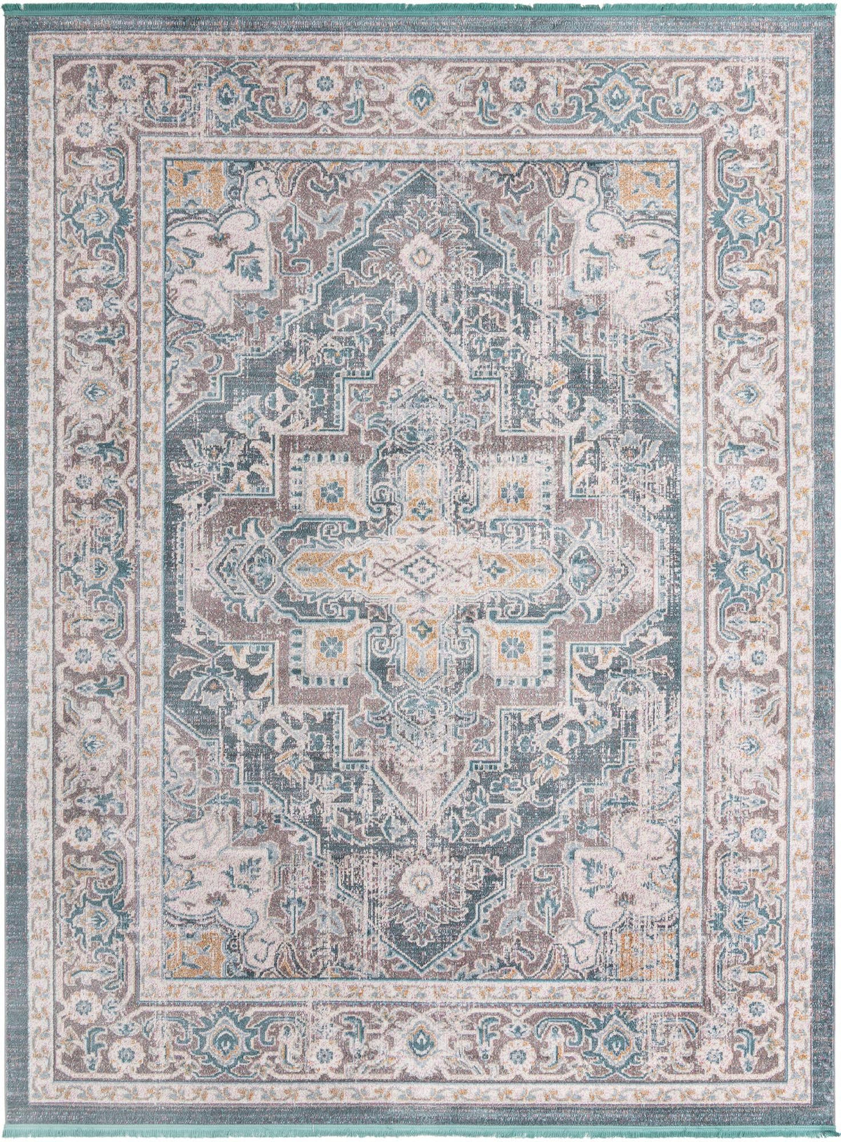 Caribbean Breeze Collection Area Rug -  Andros Rectangle Gray  lifestyle 3
