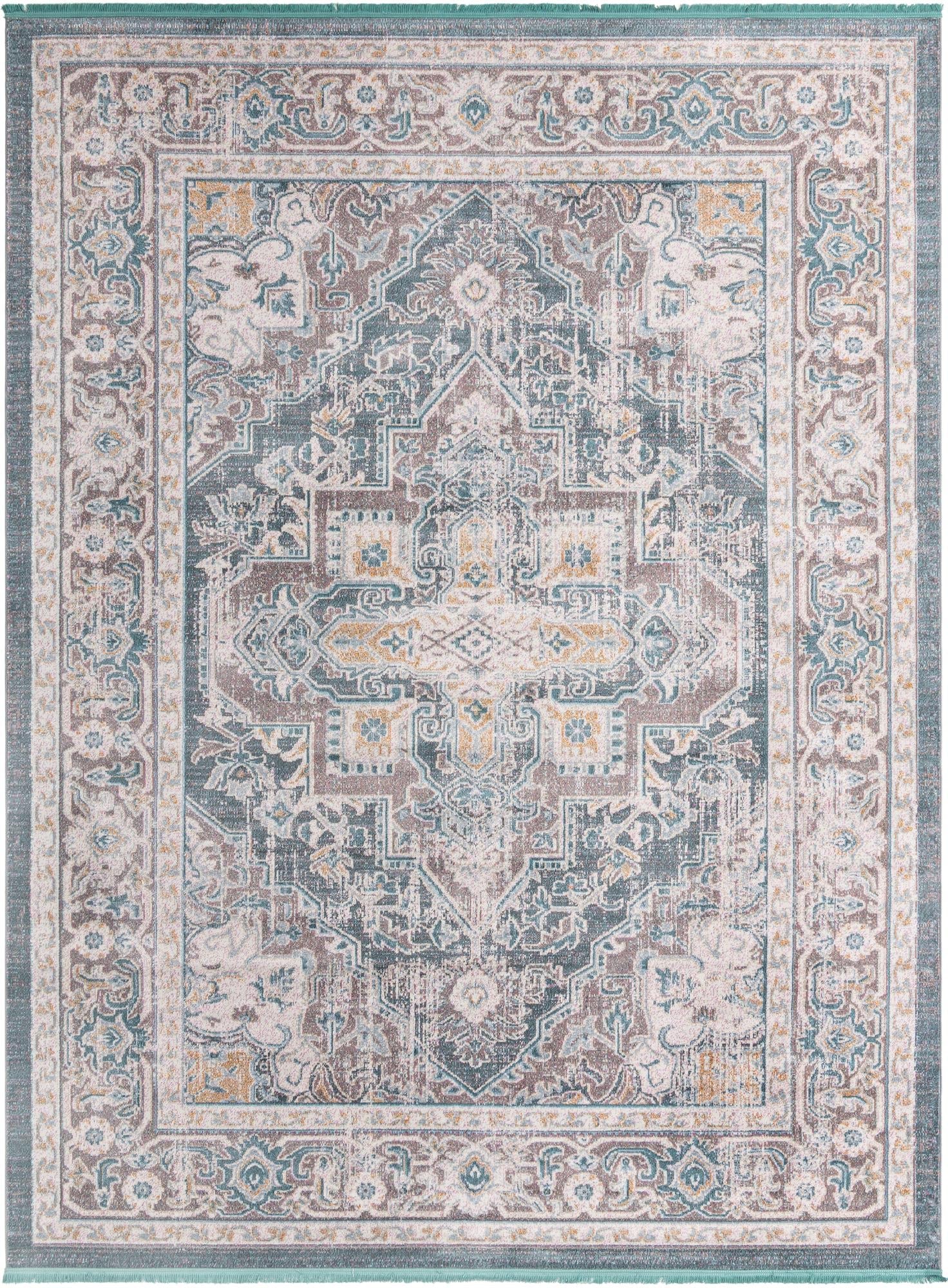 Caribbean Breeze Collection Area Rug -  Andros Rectangle Gray  lifestyle 3