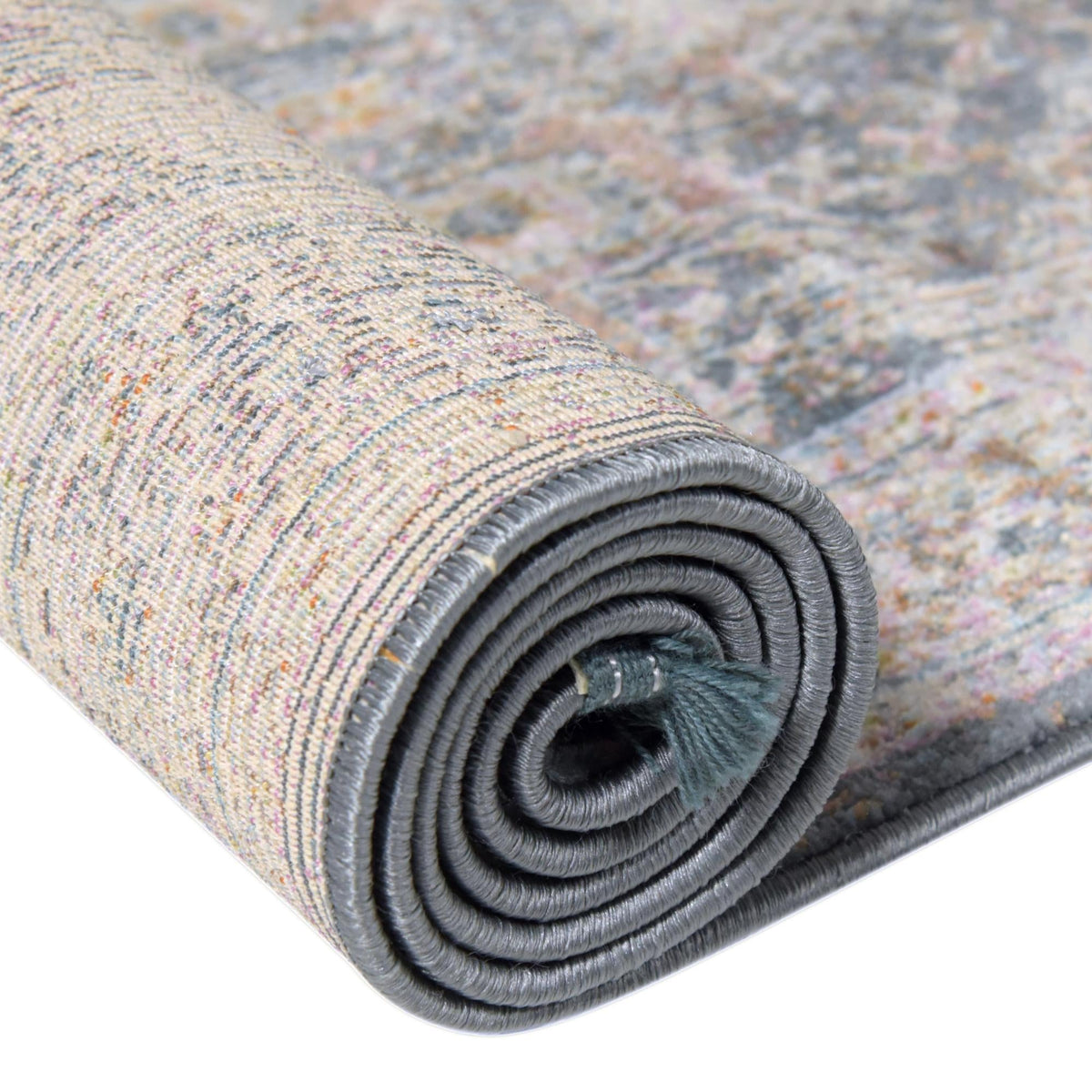 Caribbean Breeze Collection Area Rug -  Andros Rectangle Gray  lifestyle 22