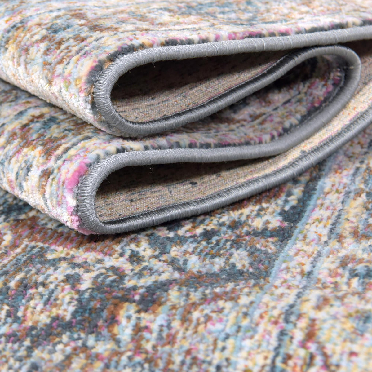 Caribbean Breeze Collection Area Rug -  Andros Rectangle Gray  lifestyle 23