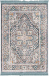 Caribbean Breeze Collection Area Rug -  Andros Rectangle Gray  lifestyle 2