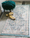 Caribbean Breeze Collection Area Rug -  Andros Runner Gray  lifestyle 46