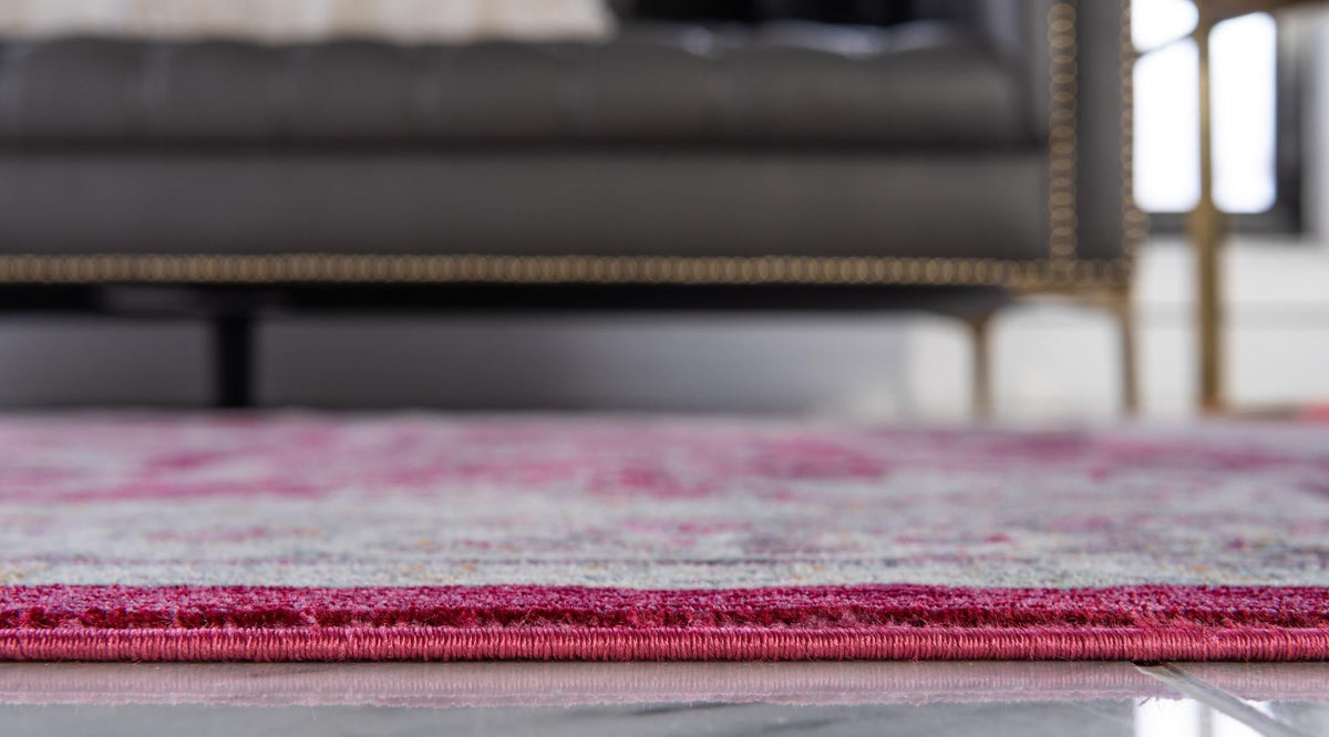 Caribbean Breeze Collection Area Rug -  Andros Round Pink  lifestyle 67