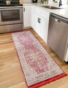 Caribbean Breeze Collection Area Rug -  Andros Runner Pink  lifestyle 52
