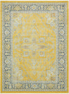 Caribbean Breeze Collection Area Rug -  Andros Rectangle Yellow Main