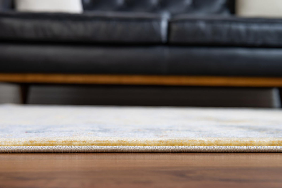 Caribbean Breeze Collection Area Rug -  Andros Rectangle Yellow  lifestyle 9