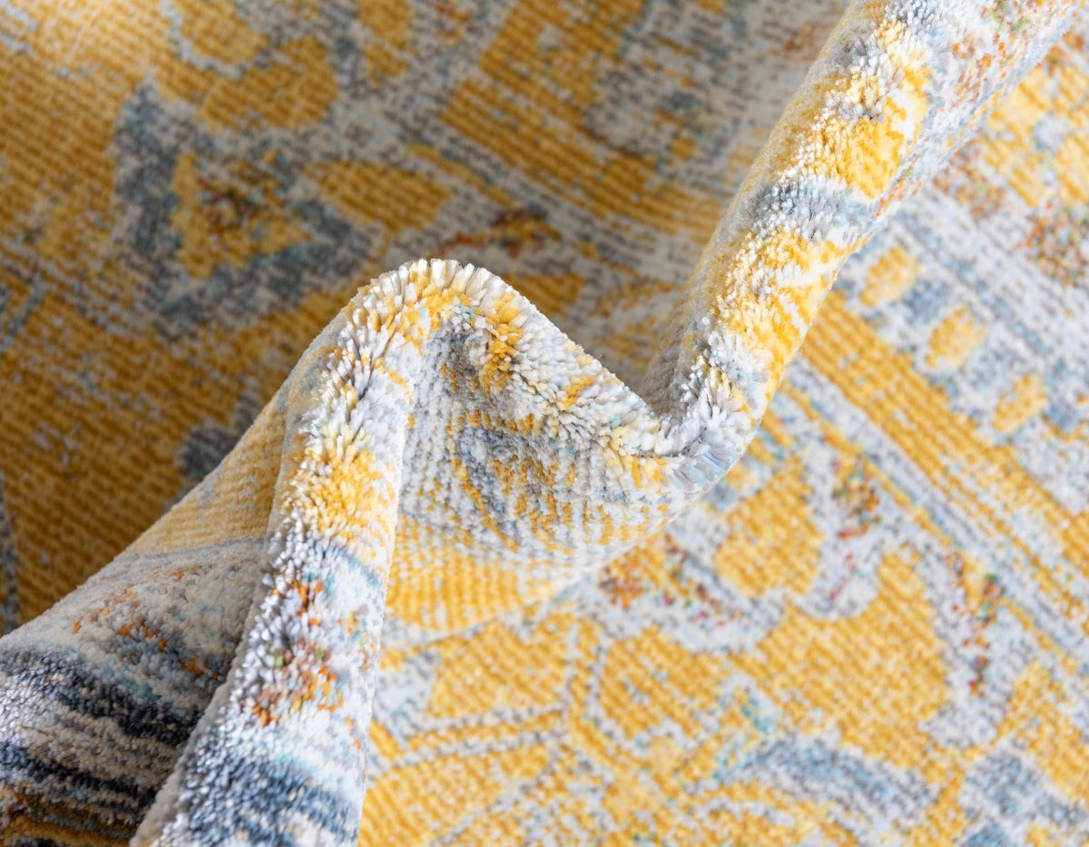 Caribbean Breeze Collection Area Rug -  Andros Rectangle Yellow  lifestyle 15