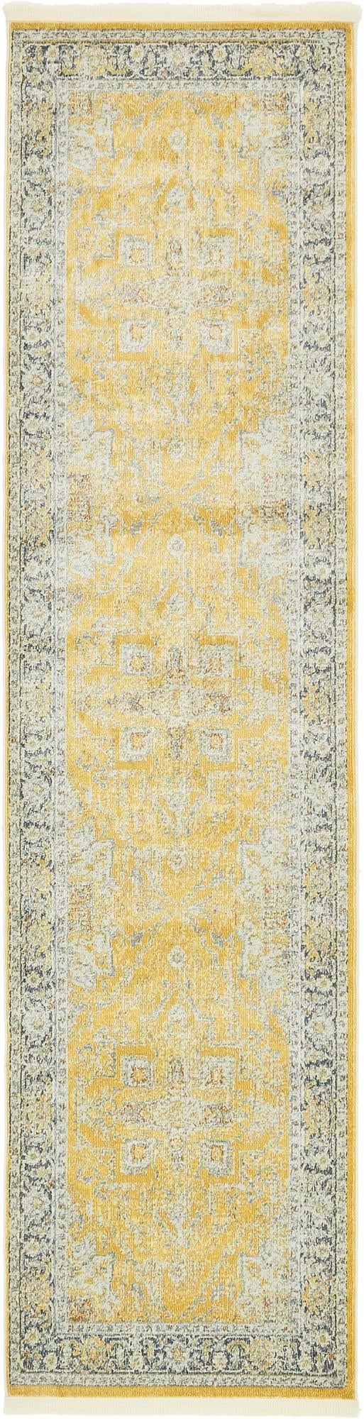 Caribbean Breeze Collection Area Rug -  Andros Runner Yellow  lifestyle 28