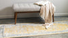 Caribbean Breeze Collection Area Rug -  Andros Runner Yellow  lifestyle 40