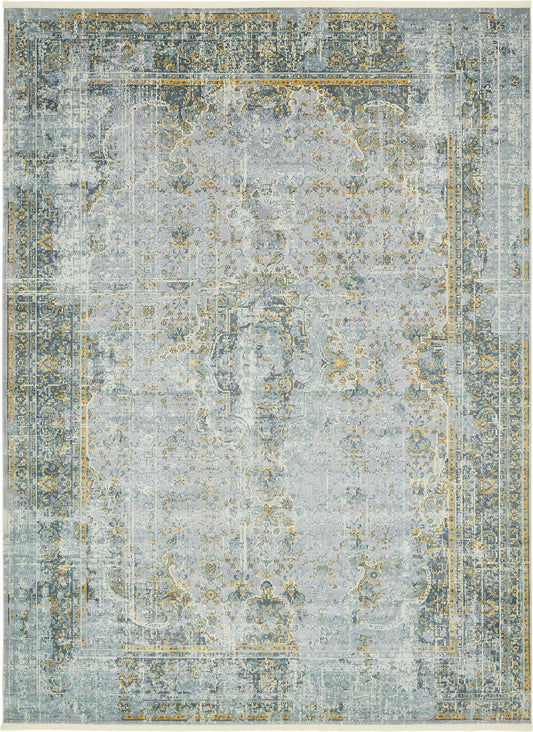 Caribbean Breeze Collection Area Rug -  Calypso Rectangle Gray Main