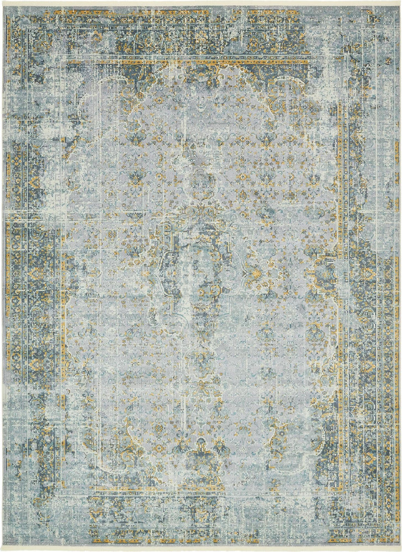 Caribbean Breeze Collection Area Rug -  Calypso Rectangle Gray Main