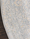 Caribbean Breeze Collection Area Rug -  Calypso Round Gray  lifestyle 31