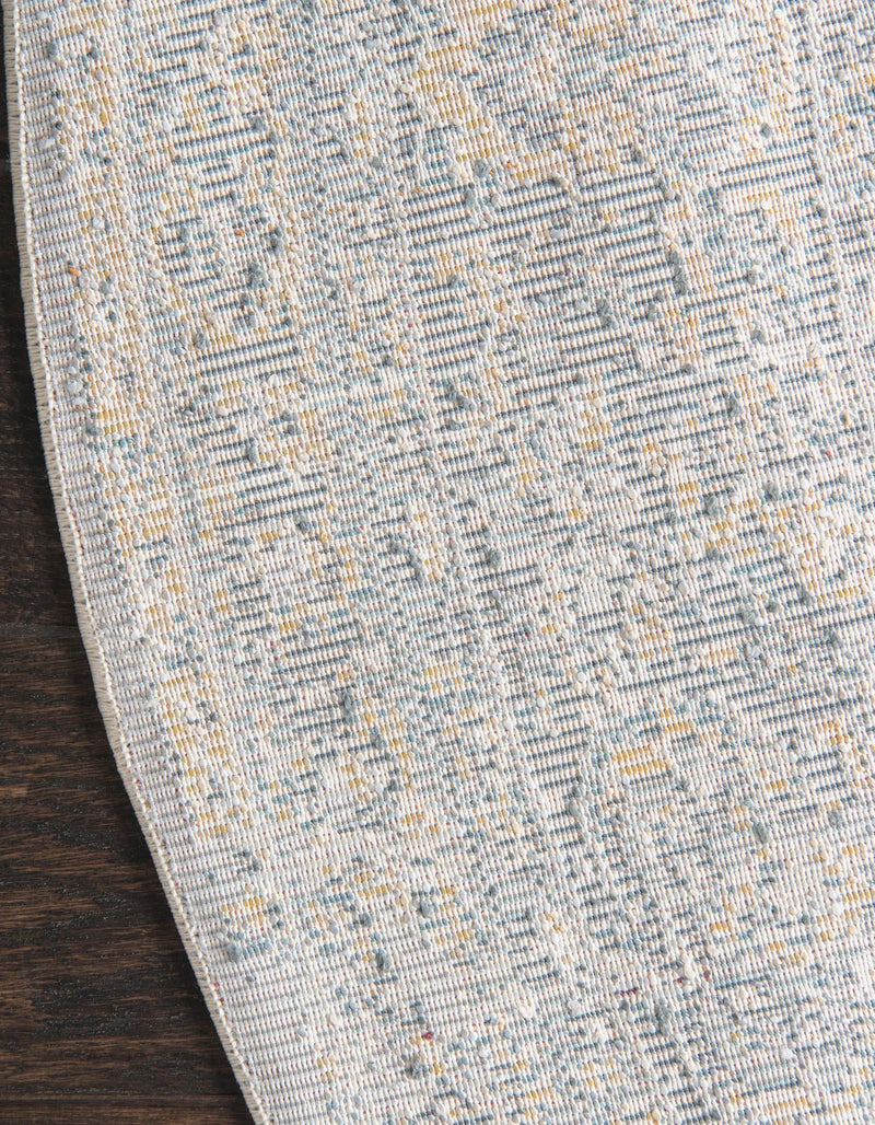 Caribbean Breeze Collection Area Rug -  Calypso Round Gray  lifestyle 31