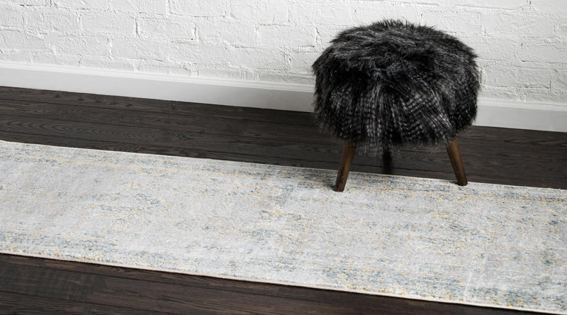 Caribbean Breeze Collection Area Rug -  Calypso Runner Gray  lifestyle 16