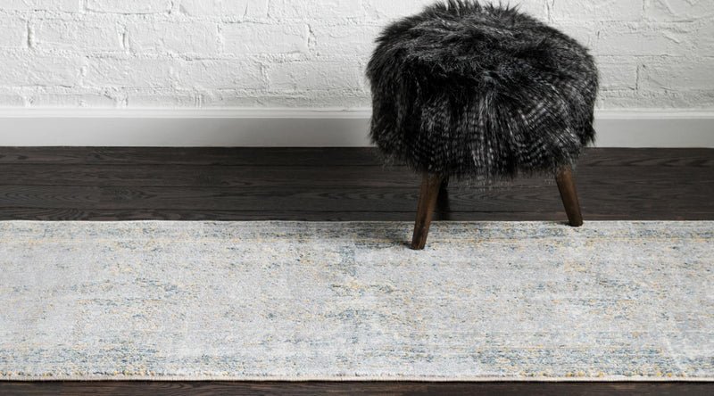 Caribbean Breeze Collection Area Rug -  Calypso Runner Gray  lifestyle 18
