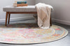 Caribbean Breeze Collection Area Rug -  Grenada Round Multi  lifestyle 20