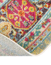 Caribbean Breeze Collection Area Rug -  Grenada Round Multi  lifestyle 34