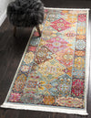 Caribbean Breeze Collection Area Rug -  Grenada Runner Multi  lifestyle 15