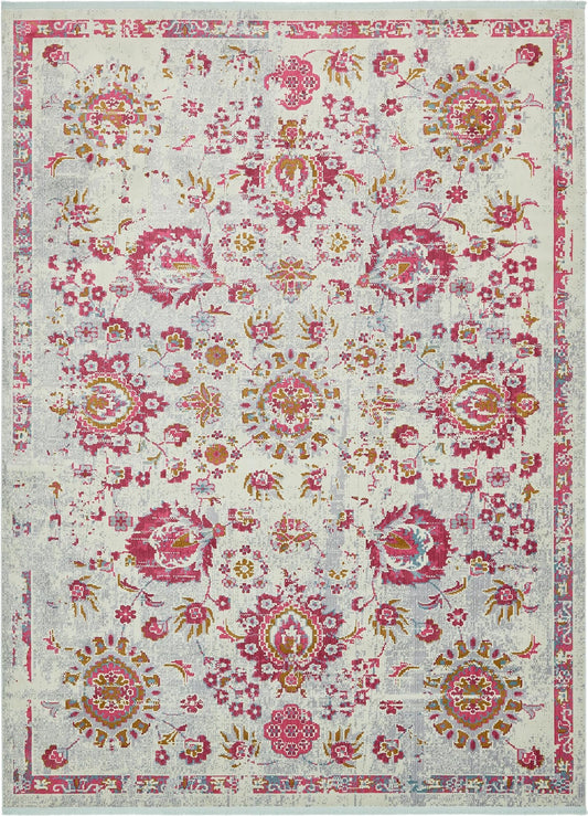 Caribbean Breeze Collection Area Rug -  Drake Rectangle Light Blue Main