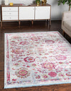 Caribbean Breeze Collection Area Rug -  Drake Rectangle Light Blue  lifestyle 2