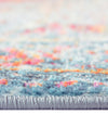 Caribbean Breeze Collection Area Rug -  Floriana Rectangle Light Blue  lifestyle 14