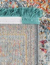 Caribbean Breeze Collection Area Rug -  Floriana Rectangle Light Blue  lifestyle 16