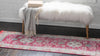 Caribbean Breeze Collection Area Rug -  Hibiscus Runner Pink  lifestyle 16