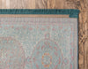 Caribbean Breeze Collection Area Rug -  Iguana Runner Blue  lifestyle 27