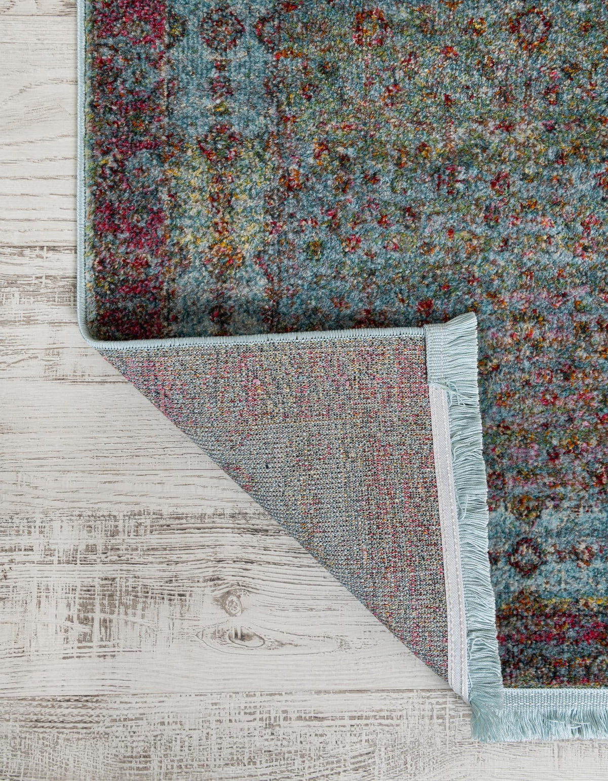 Caribbean Breeze Collection Area Rug -  Juniper Rectangle Blue  lifestyle 6
