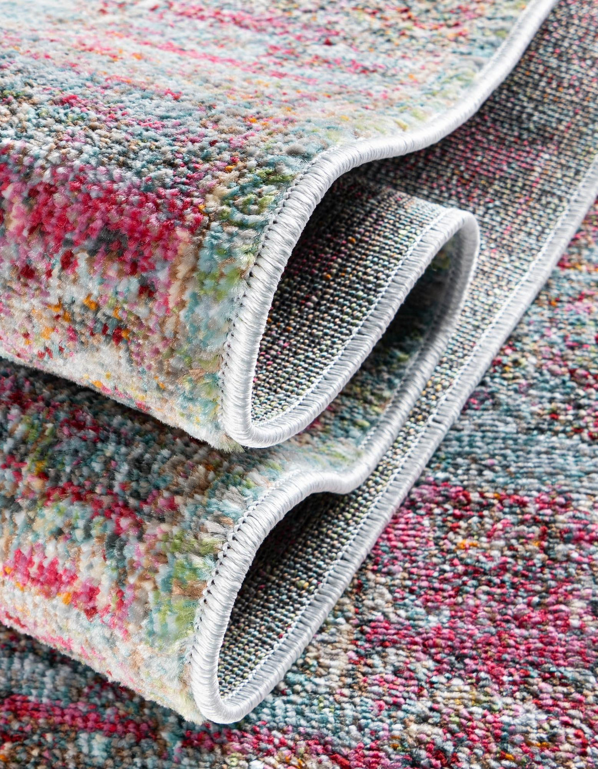 Caribbean Breeze Collection Area Rug -  Juniper Rectangle Blue  lifestyle 13