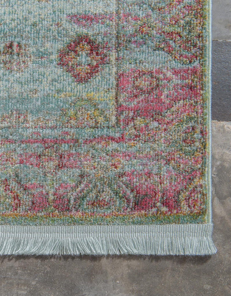 Caribbean Breeze Collection Area Rug -  Juniper Rectangle Blue  lifestyle 19