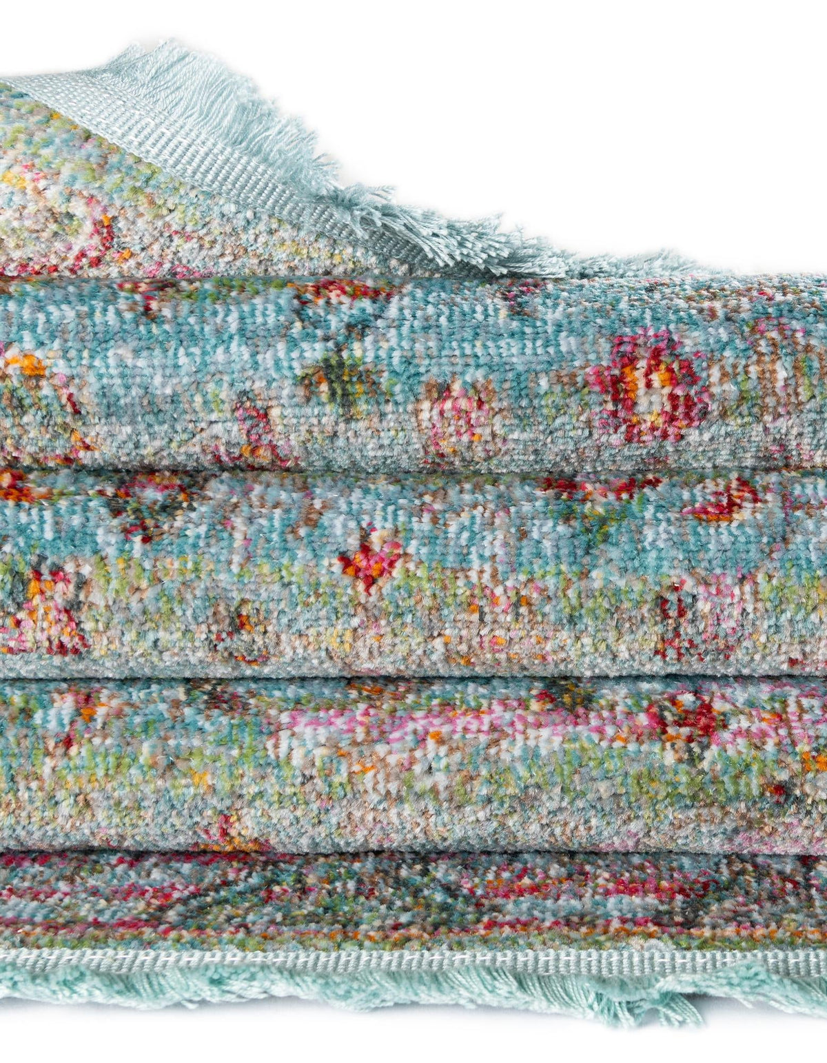 Caribbean Breeze Collection Area Rug -  Juniper Rectangle Blue  lifestyle 14