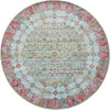 Caribbean Breeze Collection Area Rug -  Juniper Round Blue  lifestyle 11
