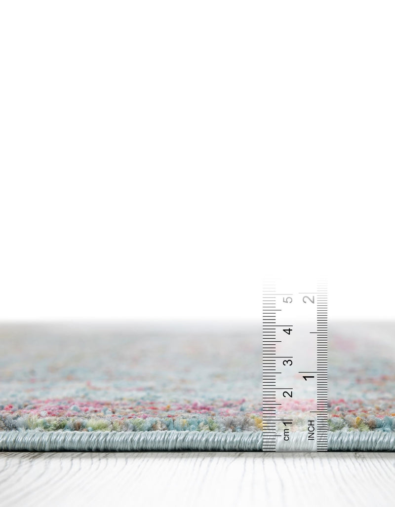 Caribbean Breeze Collection Area Rug -  Juniper Runner Blue  lifestyle 23
