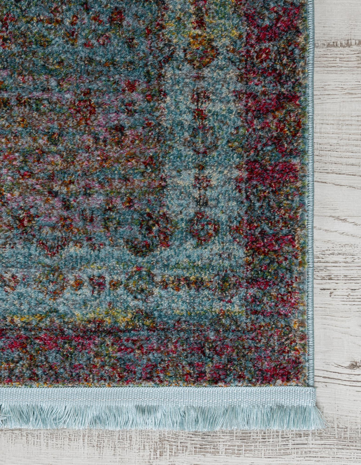 Caribbean Breeze Collection Area Rug -  Juniper Runner Blue  lifestyle 24