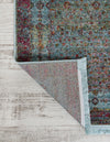 Caribbean Breeze Collection Area Rug -  Juniper Runner Blue  lifestyle 25