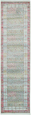 Caribbean Breeze Collection Area Rug -  Juniper Runner Blue  lifestyle 12