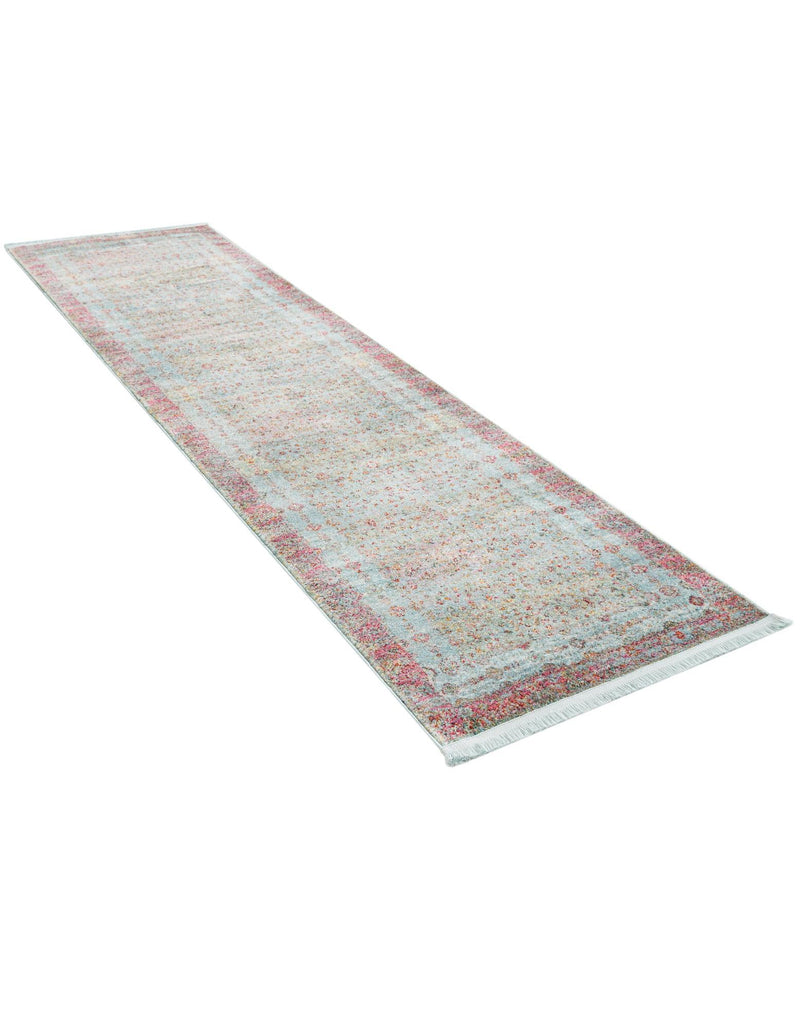 Caribbean Breeze Collection Area Rug -  Juniper Runner Blue  lifestyle 20