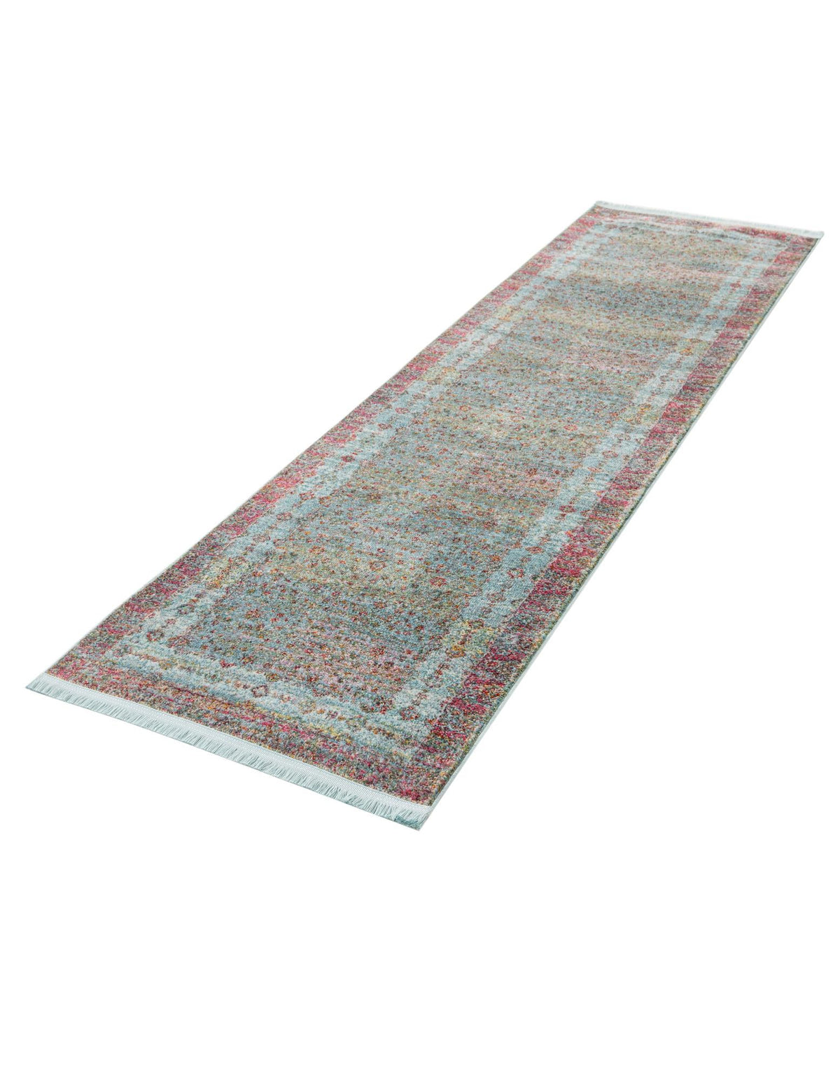 Caribbean Breeze Collection Area Rug -  Juniper Runner Blue  lifestyle 21